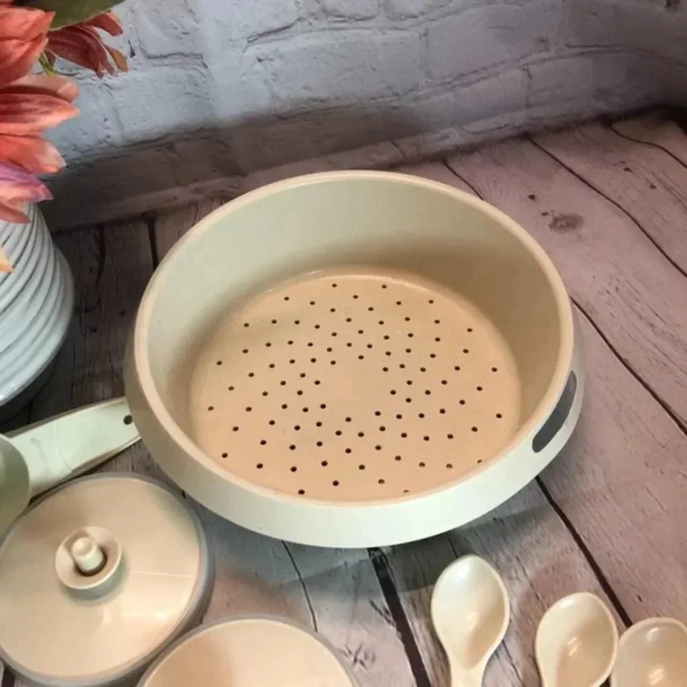 Vintage Tupperware almond assortment